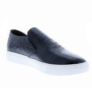 Robert Graham Men’s Calvert Skull Slip-On Sneakers